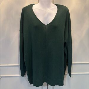Blu Pepper Forest Green Knit Top